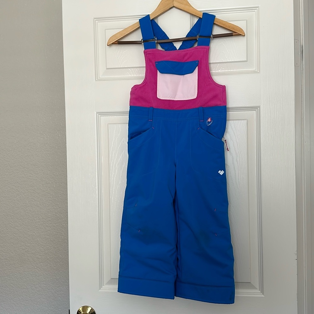 Obermeyer kids size 4 snow bibs